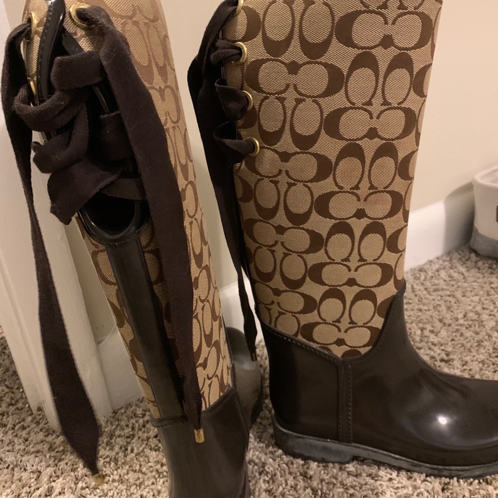 Coach Rain Boots